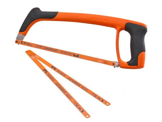 Bahco 300mm (12in) Hacksaw with 2 FREE Blades Main Image [src:xms26hack.jpg@20260921140254]