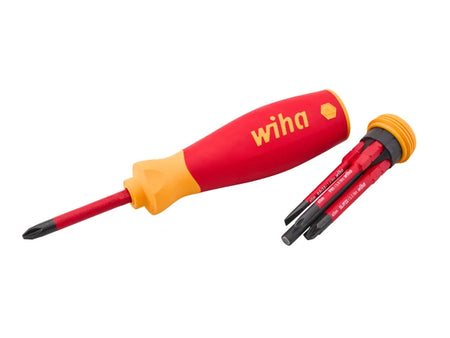 Wiha 6 Piece Slimfix VDE Screwdriver Set Main Image [src:xms26pktmax.jpg@20260921150750]