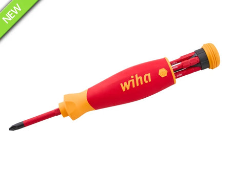 Wiha 6 Piece Slimfix VDE Screwdriver Set [src:xms26pktmax_a.jpg@20260921150757]