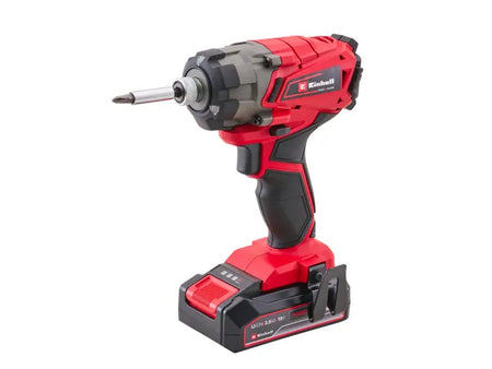 Einhell 18V Impact Driver Kit with 1 x 2.5Ah Li-ion Battery Main Image [src:xms26pximp.jpg@20260921151633]