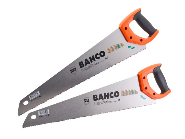 Bahco 550mm (22in) Hardpoint Saw Twin Pack Main Image [src:xms26saws.jpg@20260923091239]