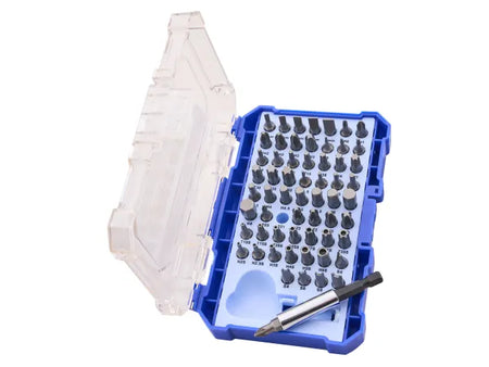 Faithfull 61 Piece Chrome Vanadium Security Bit Set Main Image [src:xms26sbit61.jpg@20260923091930]