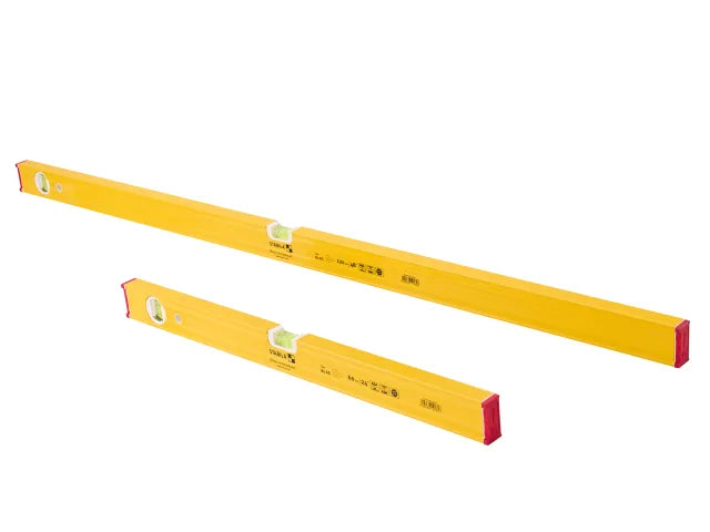 Stabila 60 & 120cm (2 & 4ft) 80AS Level Twin Pack Main Image [src:xms26stabila.jpg@20260923094019]