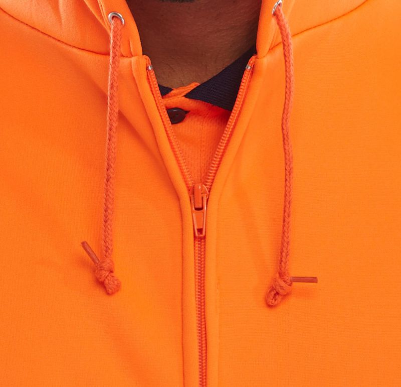 Hi-Vis Full Zip Hoodie - Orange [src:zipo4.jpg@20261026114007]