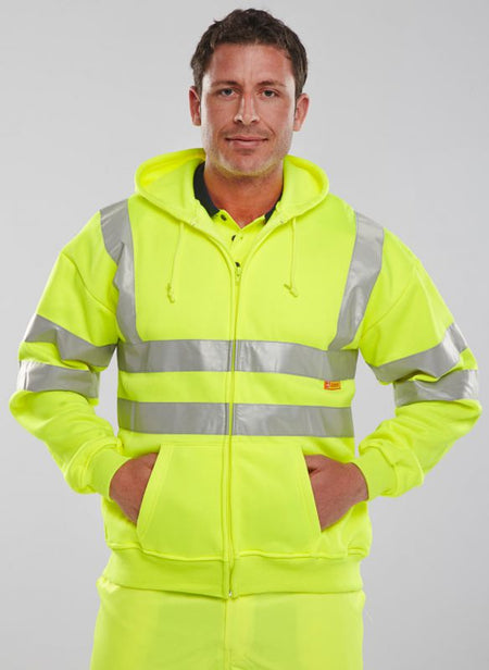 Hi-Vis Full Zip Hoodie - Yellow [src:zipy3.jpg@20261026114220]