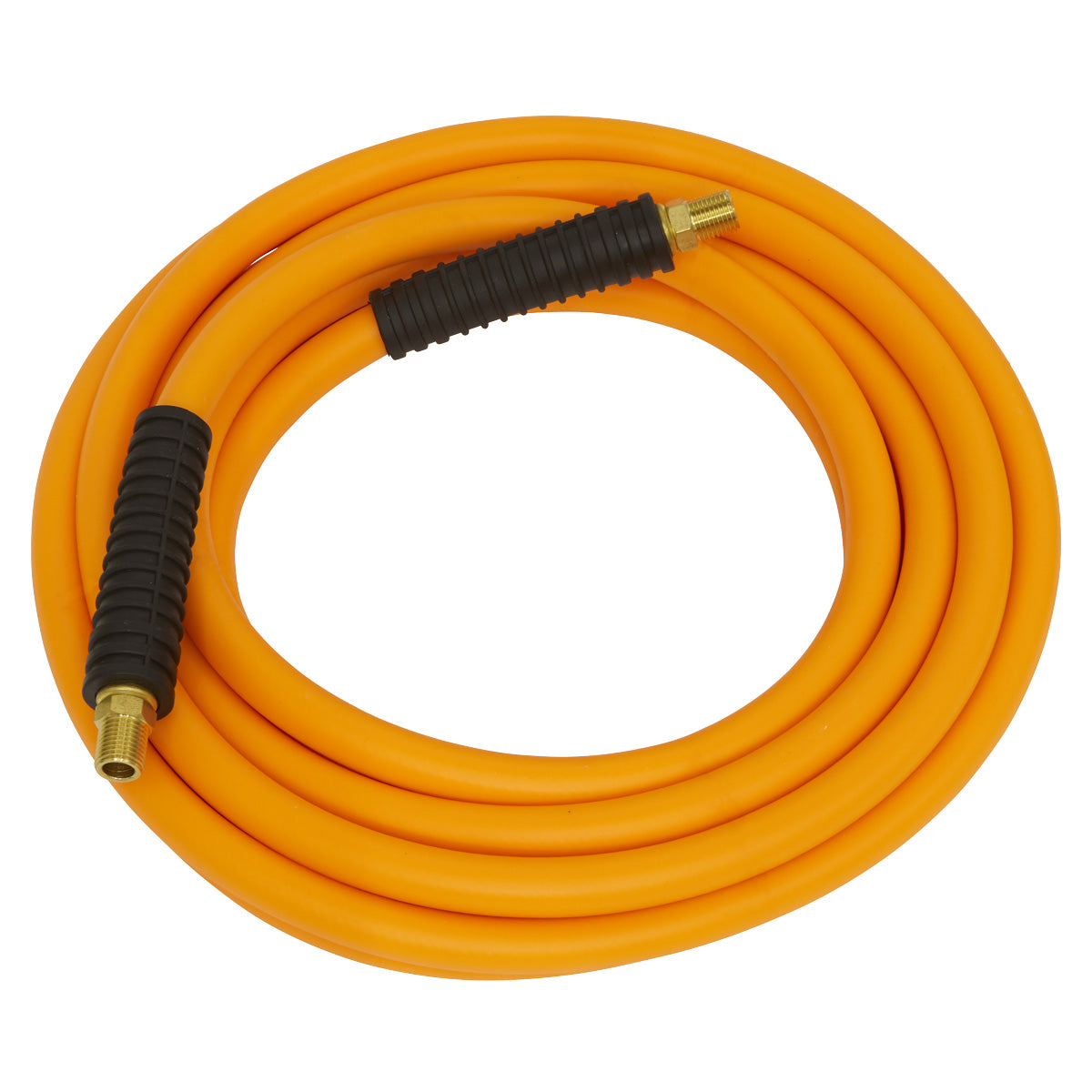Sealey Air Hose 10mtr x Ø8mm Hybrid High Visibility with 1/4"BSP Unions Main Image