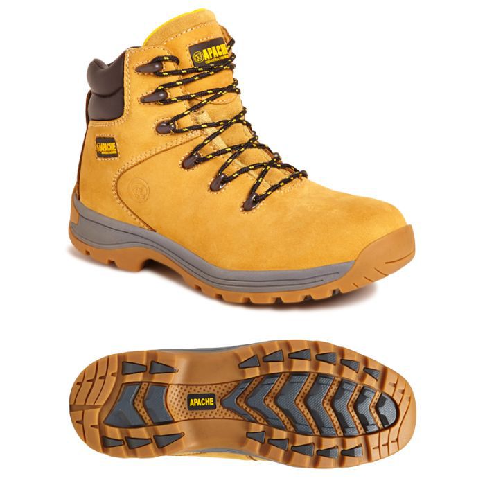 Nubuck Water Resistant Safety Hiker - S3L HRO FO SR [src:ap314cm_apache_main_1.jpg@20261021125148]