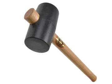Black Rubber Mallet 64mm 550g - Wood Handle 61-953 Main Image