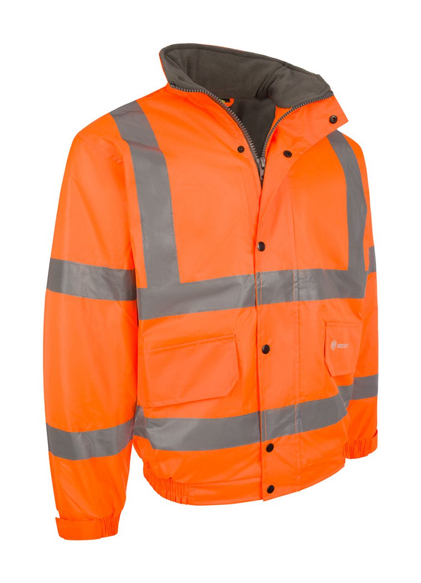 Hi-Vis Bomber Jacket - Orange Main Image [src:bombero.jpg@20261026114810]