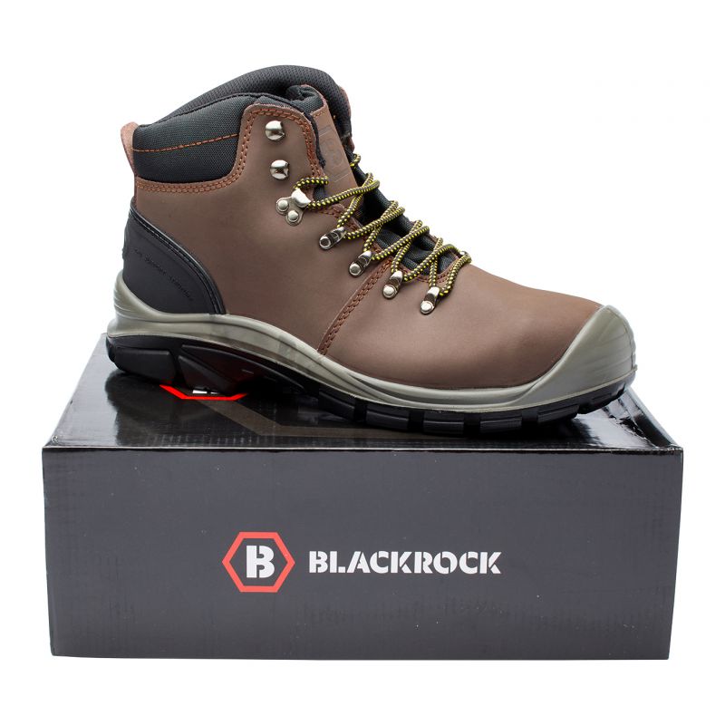BlackRock Malvern Hiker Safety Boot - Brown - S3 SRC [src:brown3.jpg@20261019113655]