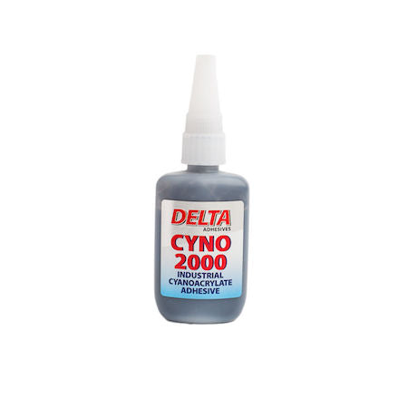 Delta Cyno 2000 Industrial Cyanoacrylate Adhesive 20gm Loctite 480 Equivalent