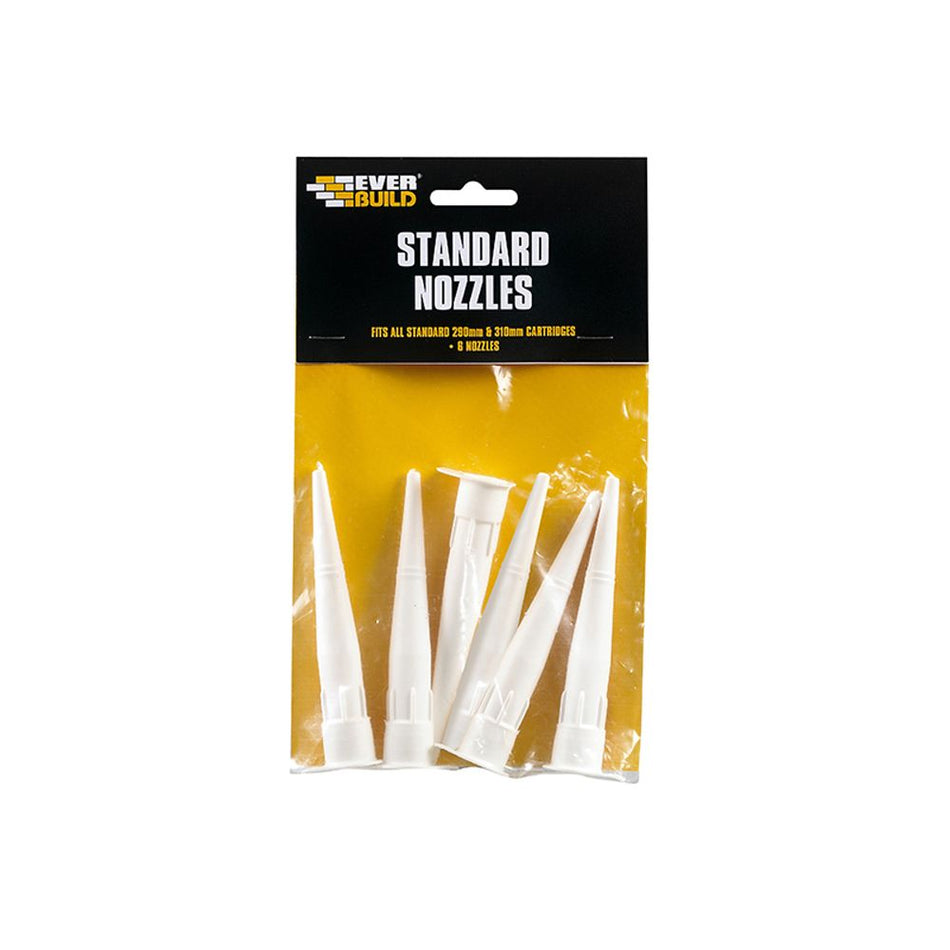 Everbuild Standard Nozzles - 6 Pack