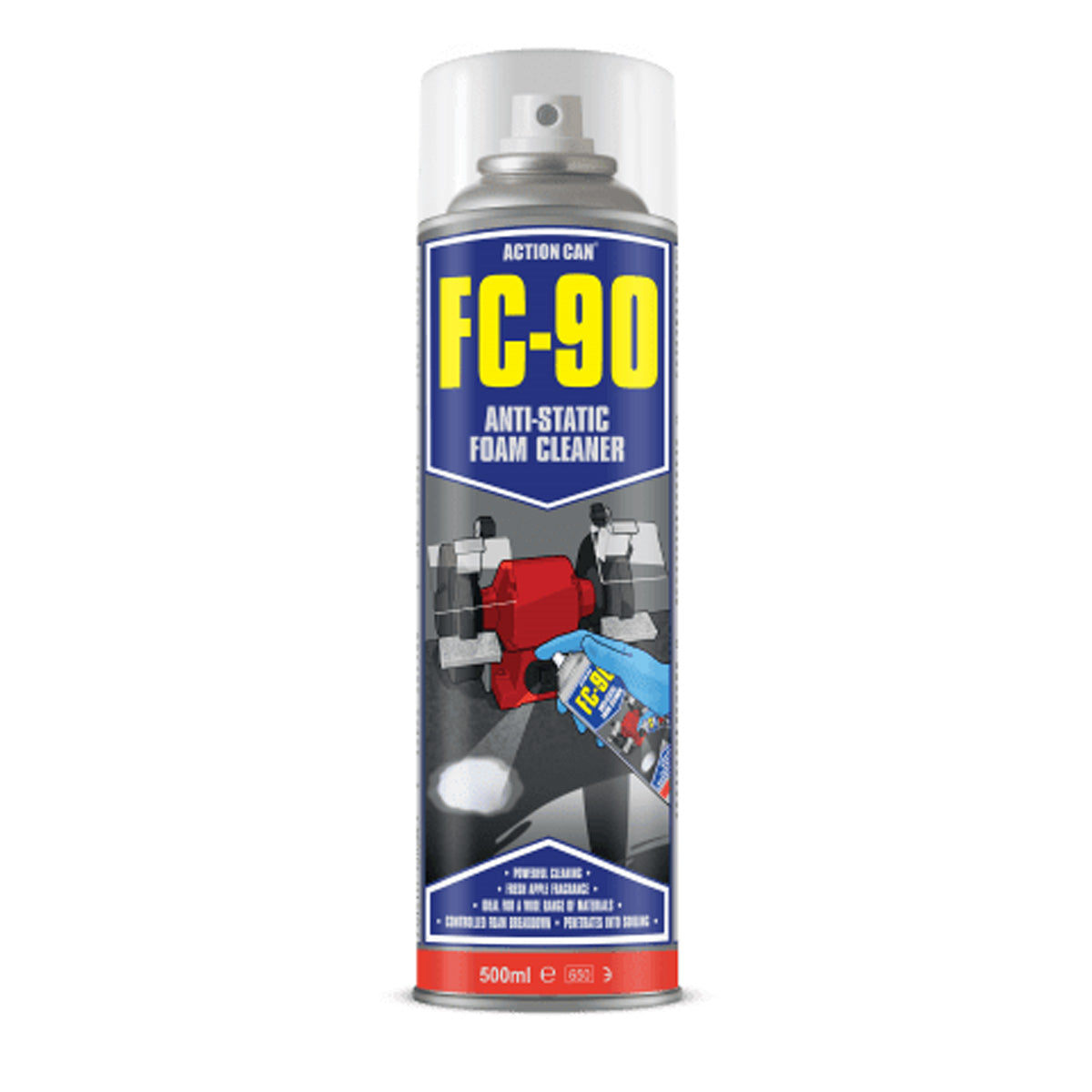 FC-90 Anti-Static Foam Cleaner 500ml Aerosol Main Image