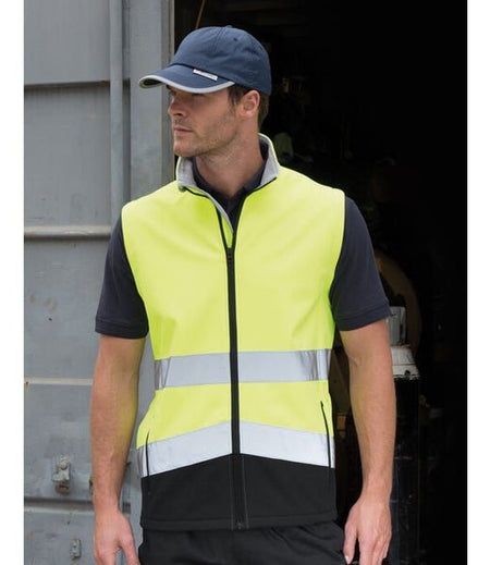 Safeguard Safety Softshell Gilet Yellow [src:gily2.jpg@20261026140145]