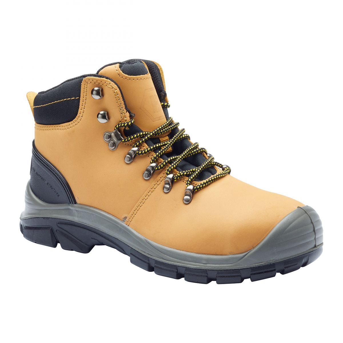 BlackRock Malvern Hiker Safety Boot - Honey - S3 SRC Main Image [src:honey1.jpg@20261019122531]