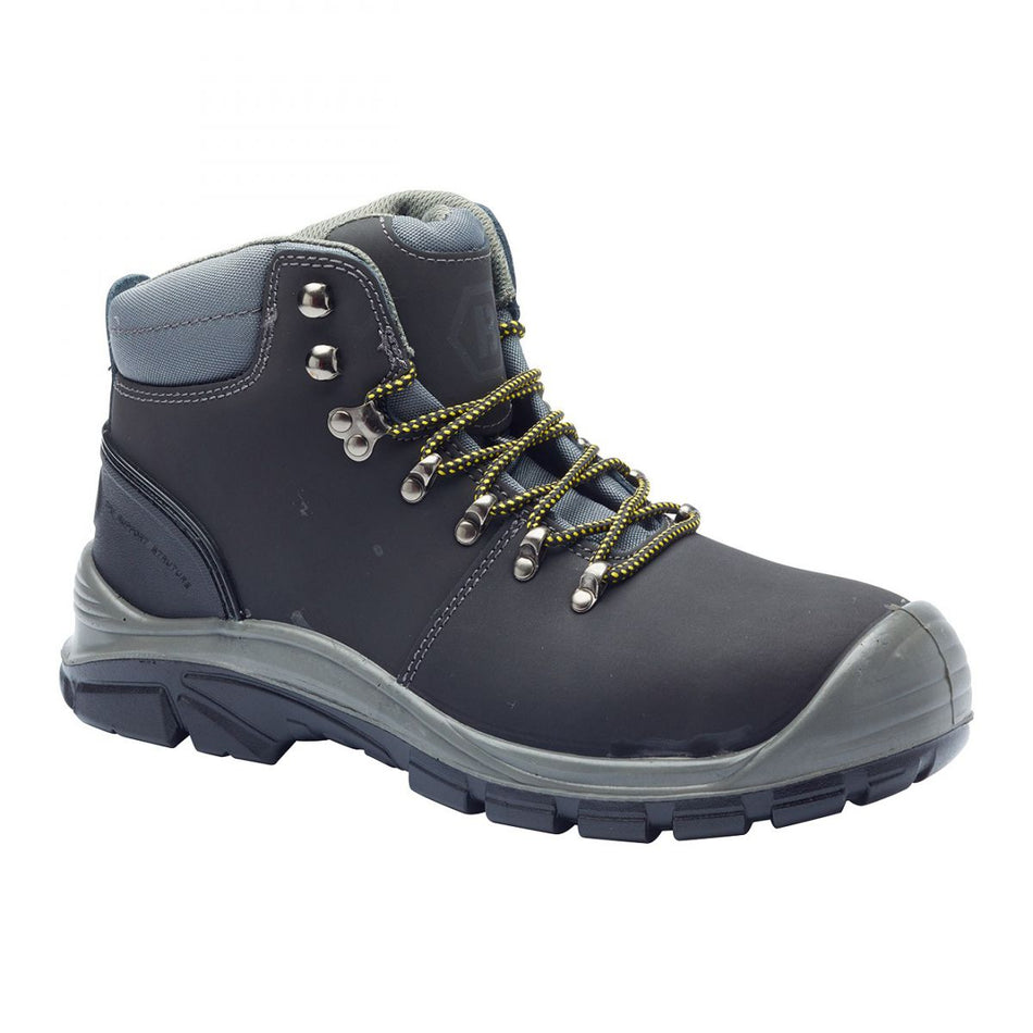 BlackRock Malvern Hiker Safety Boot - Black - S3 SRC Main Image [src:malvb1.jpg@20261019112350]