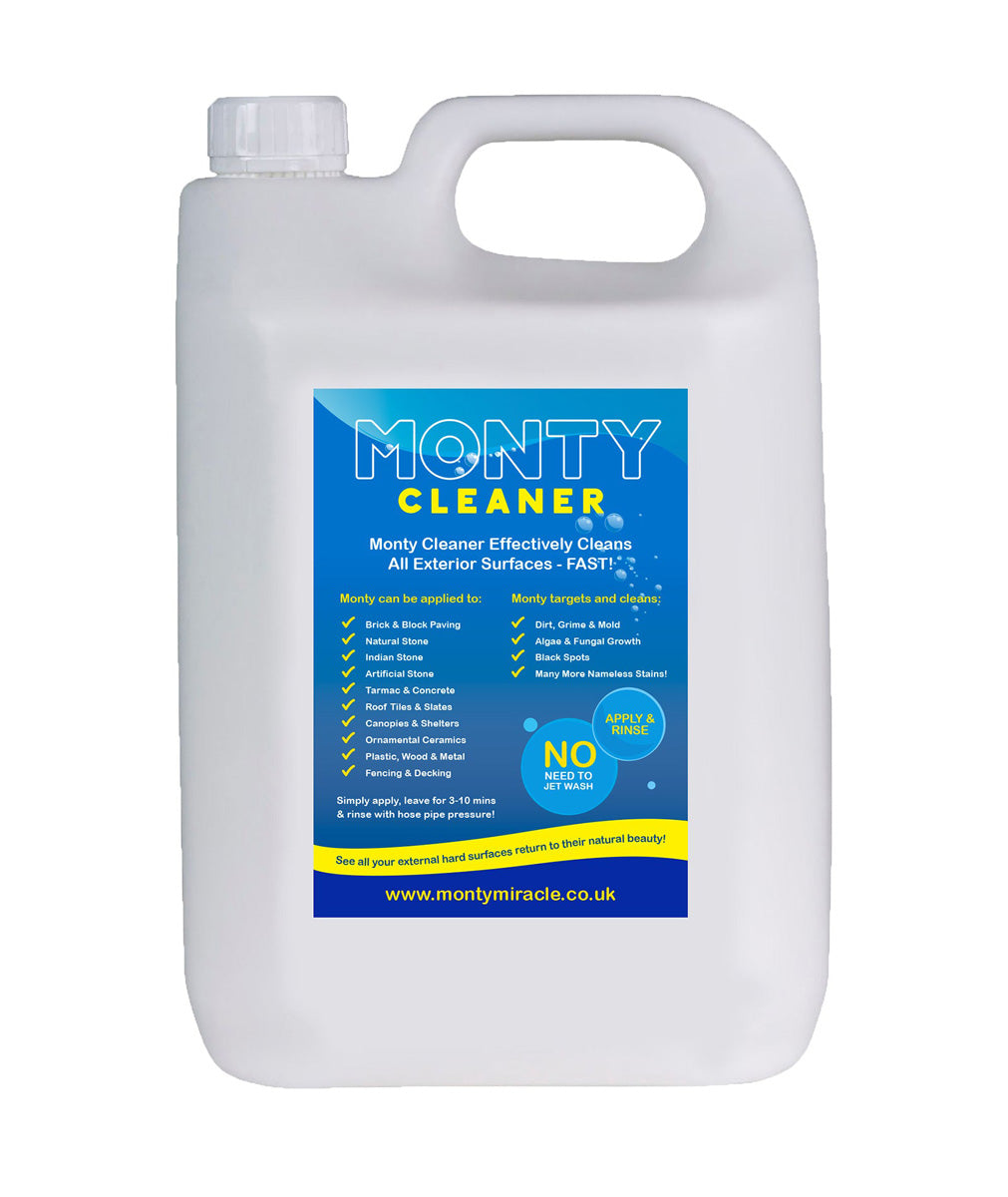 Monty Miracle Outdoor Hard Surface Cleaner 5 Litre Main Image