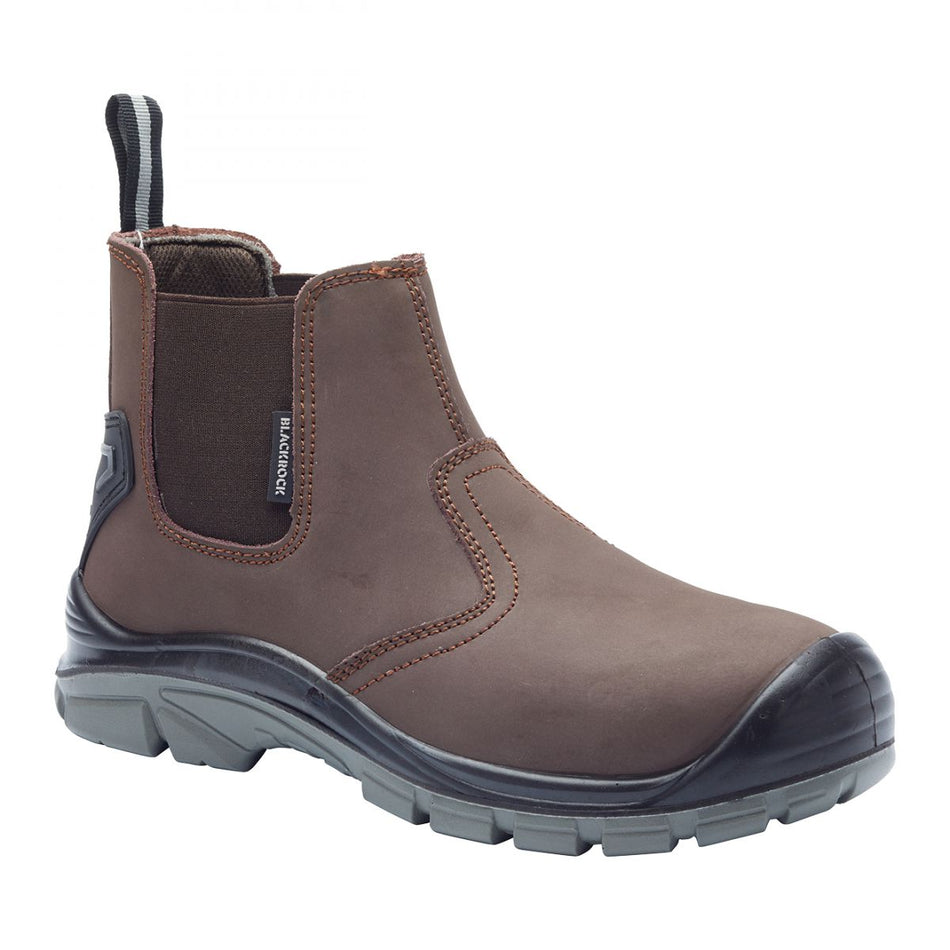 BlackRock Pendle Metal Free Dealer Boot - Brown - S3 SRC Main Image [src:pendleb1.jpg@20261019135100]