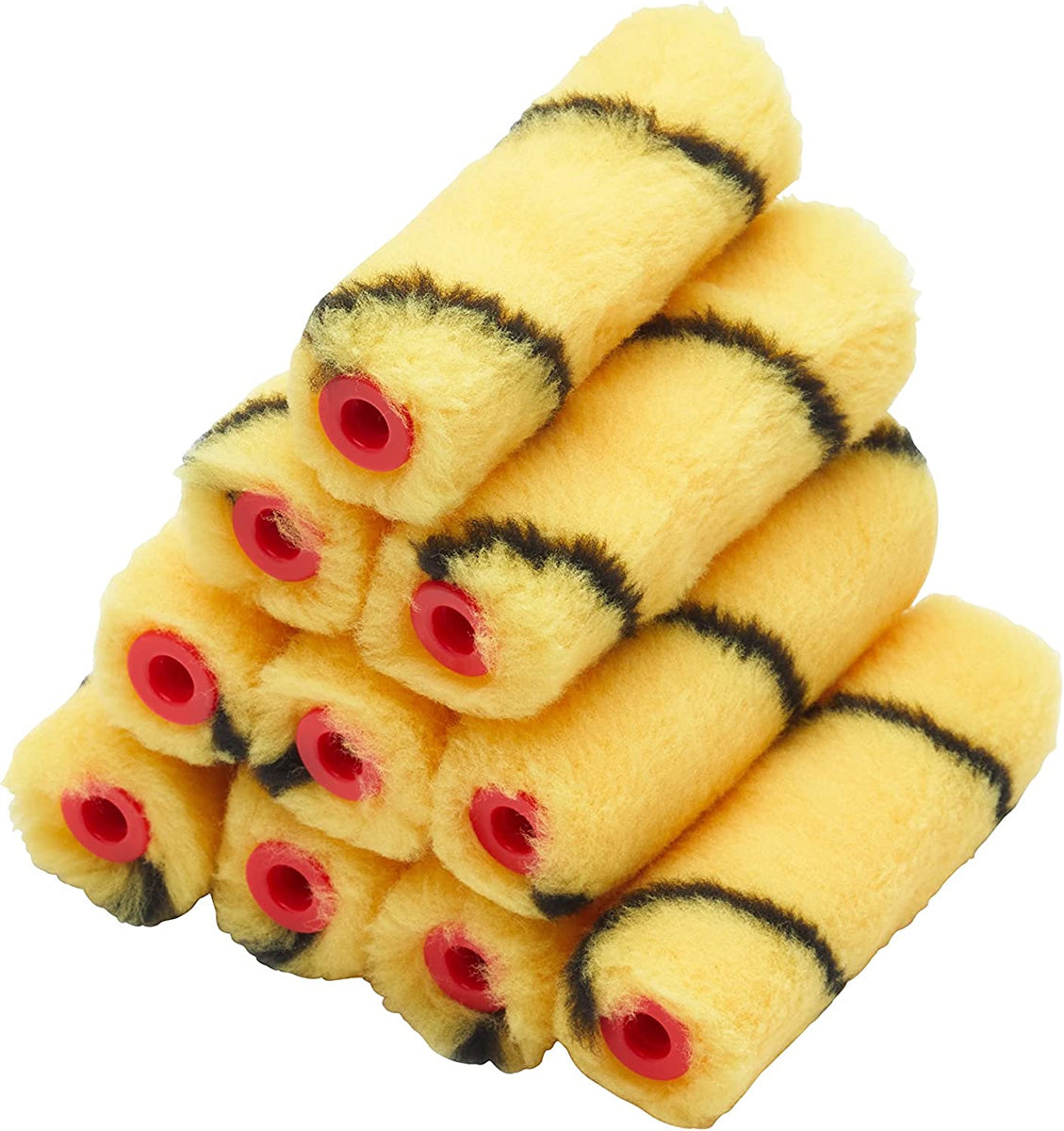 10pk 4" Tiger Medium Pile Mini Roller Main Image