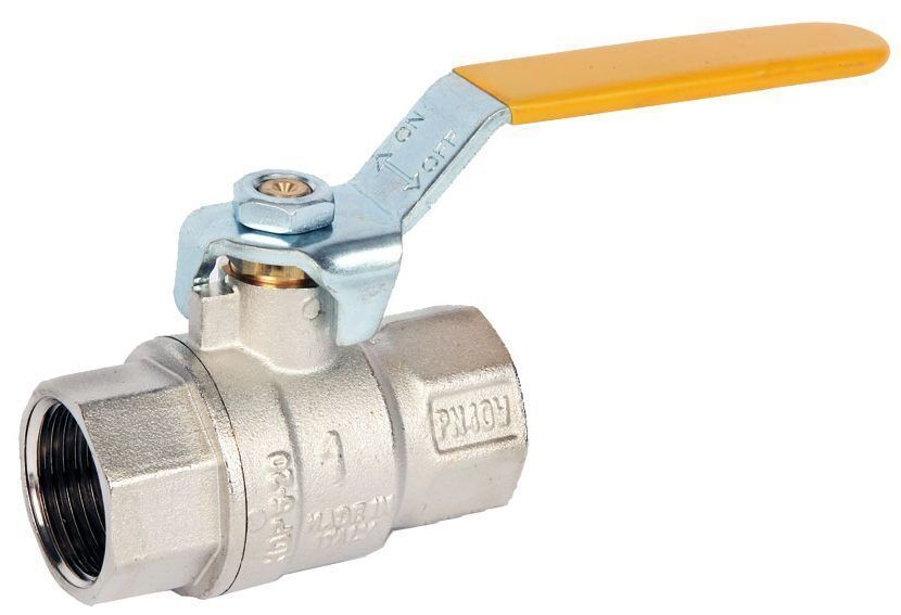 Albion Nickle Plated Brass Lever Handle Ball Valves PN40 Gas WRAS EN331 1/4"-3"