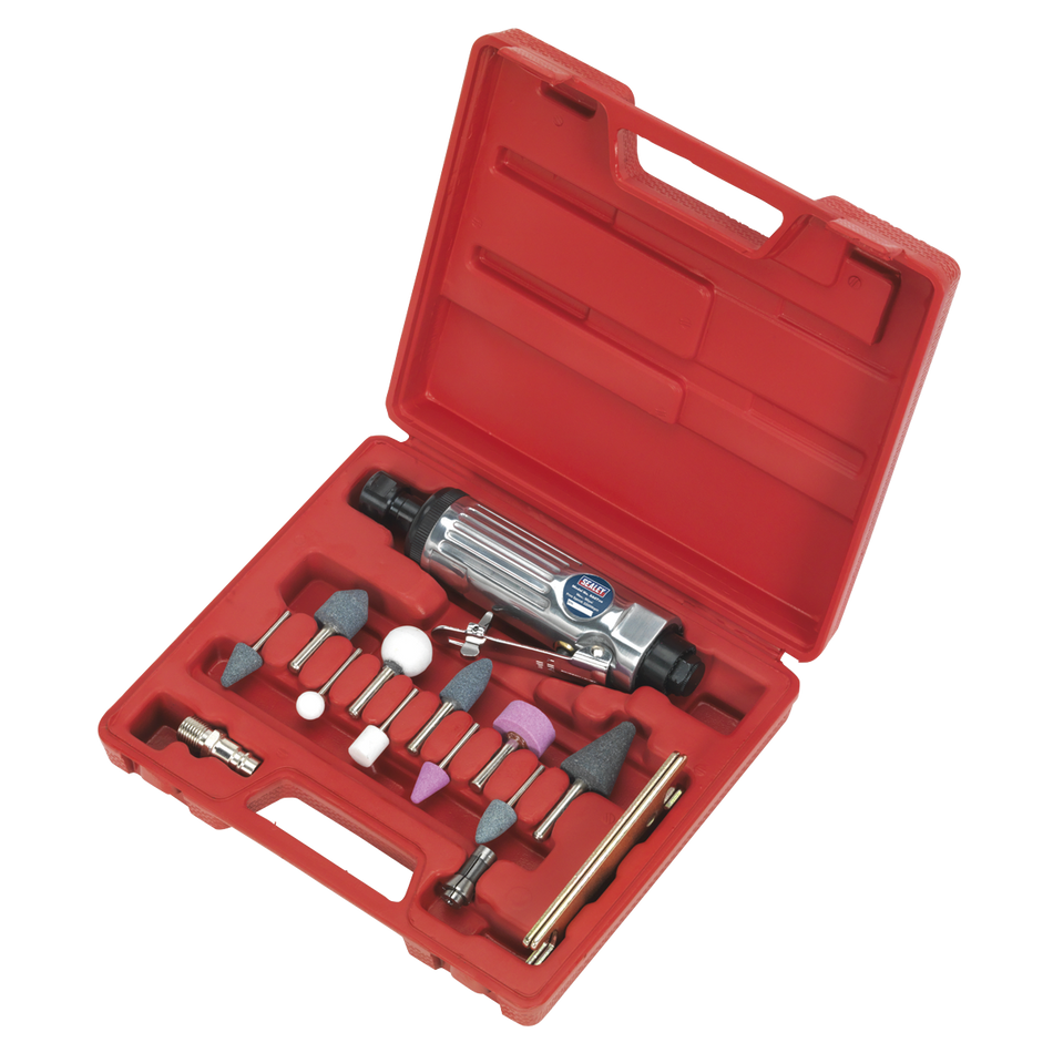 Sealey Air Die Grinder Kit 16pc SA67