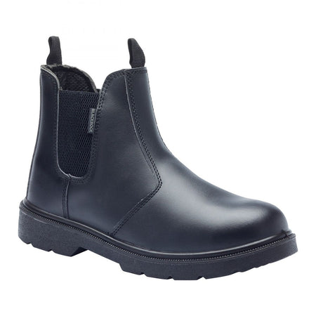 BlackRock Dealer Safety Boot - Black - SB-P SRC Main Image [src:sf12b1.jpg@20261019095126]